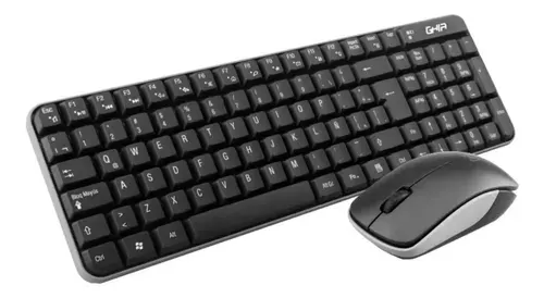 Combo teclado y mouse inalambrico Ghia