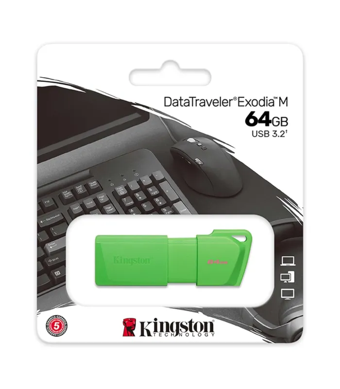 Memoria Kingston 64Gb Exodia Verde