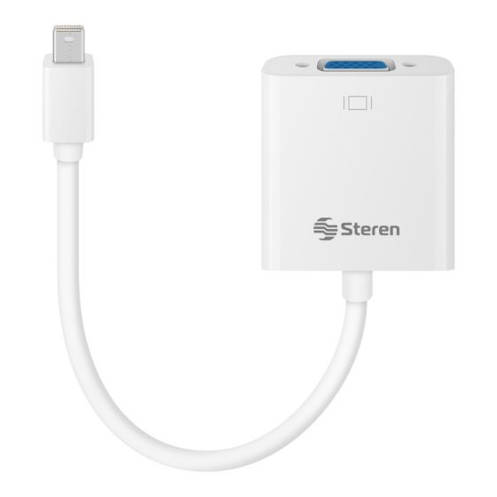 Adaptador Mini DisplayPort  a VGA